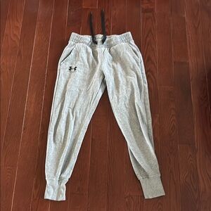 Under Armour Gray Athletic Joggers with Elastic Cuffs